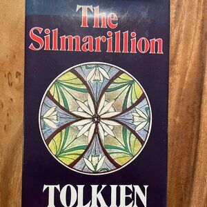 The Silmarillion J R R Tolkien Hardcover 1977 2nd Printing With Map